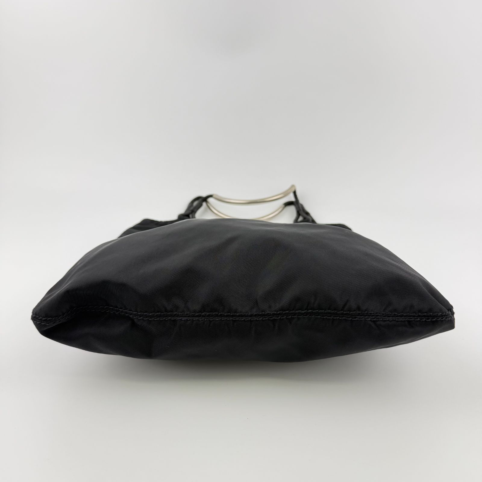 中古】PRADA プラダ トライアングルロゴ ショルダーバッグ トート