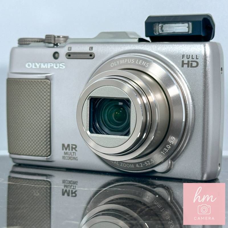 美品】OLYMPUS STYLUS SH-25MR ゴールド 1600万画素 光学12.5倍ズーム