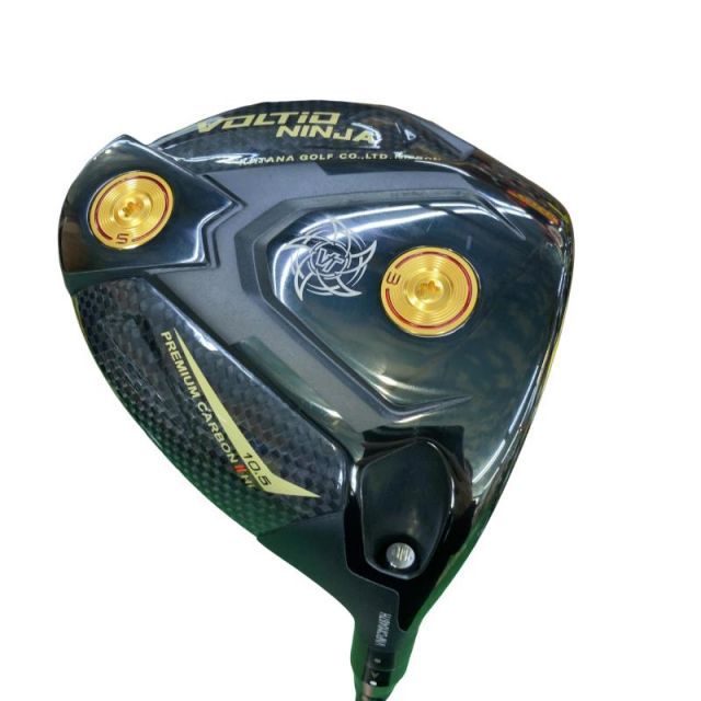 【中古】 カタナゴルフ VOLTiO NINJA PREMIUM CARBON II Hi 10.5° ドライバー DR TOUR AD VG-02(DR) (フレックスR) メンズ 男性用 右利き 右用 Bランク ゴルフクラブ