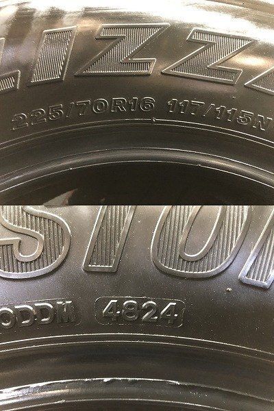 BS BRIDGESTONE W989 225/70R16 117/115N LT 16インチ ライトトラック 