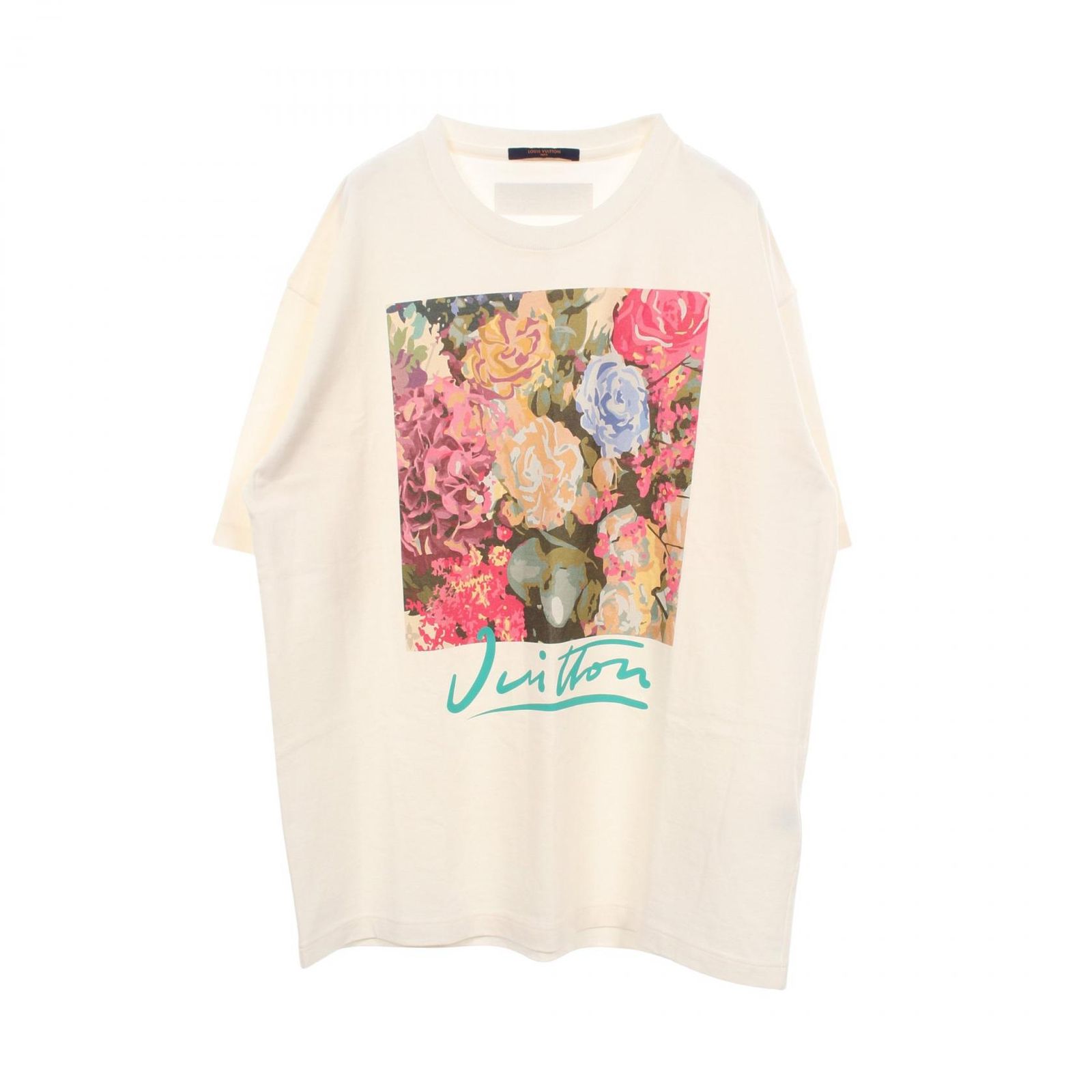 LOUIS VUITTON ルイ・ヴィトン フラワータペストリープリント スウェット 半袖Tシャツ
