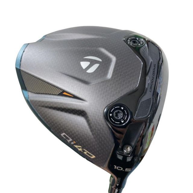 【中古】 テーラーメイド Qi4D 10.5° ドライバー DR REAX MR50(Qi4D DR) (フレックスS) メンズ 男性用 右利き 右用 Bランク ゴルフクラブ