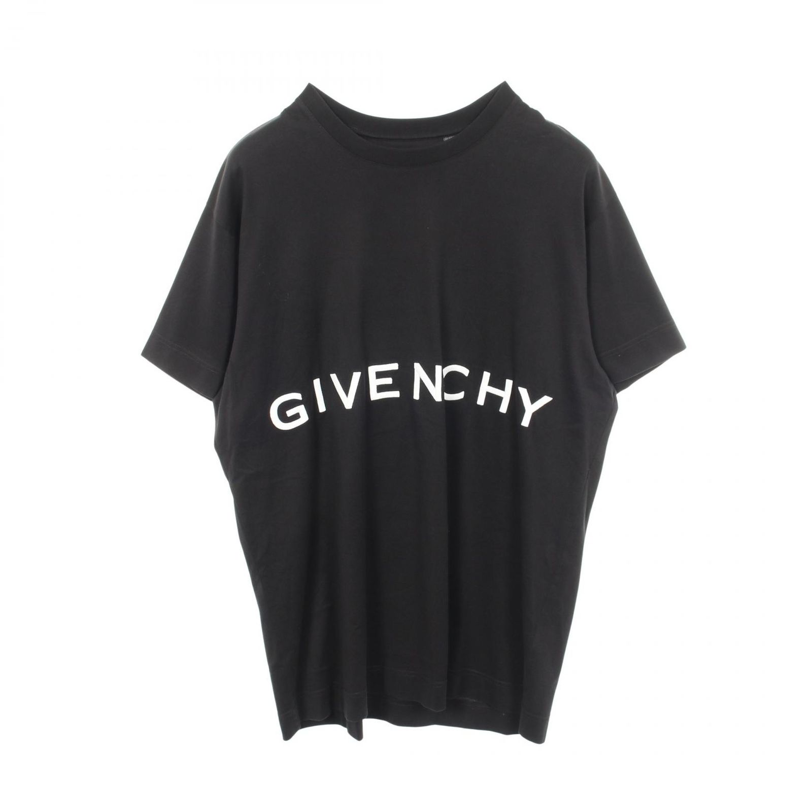 GIVENCHY ジバンシィ ロゴ刺繍 クルーネック 半袖Tシャツ