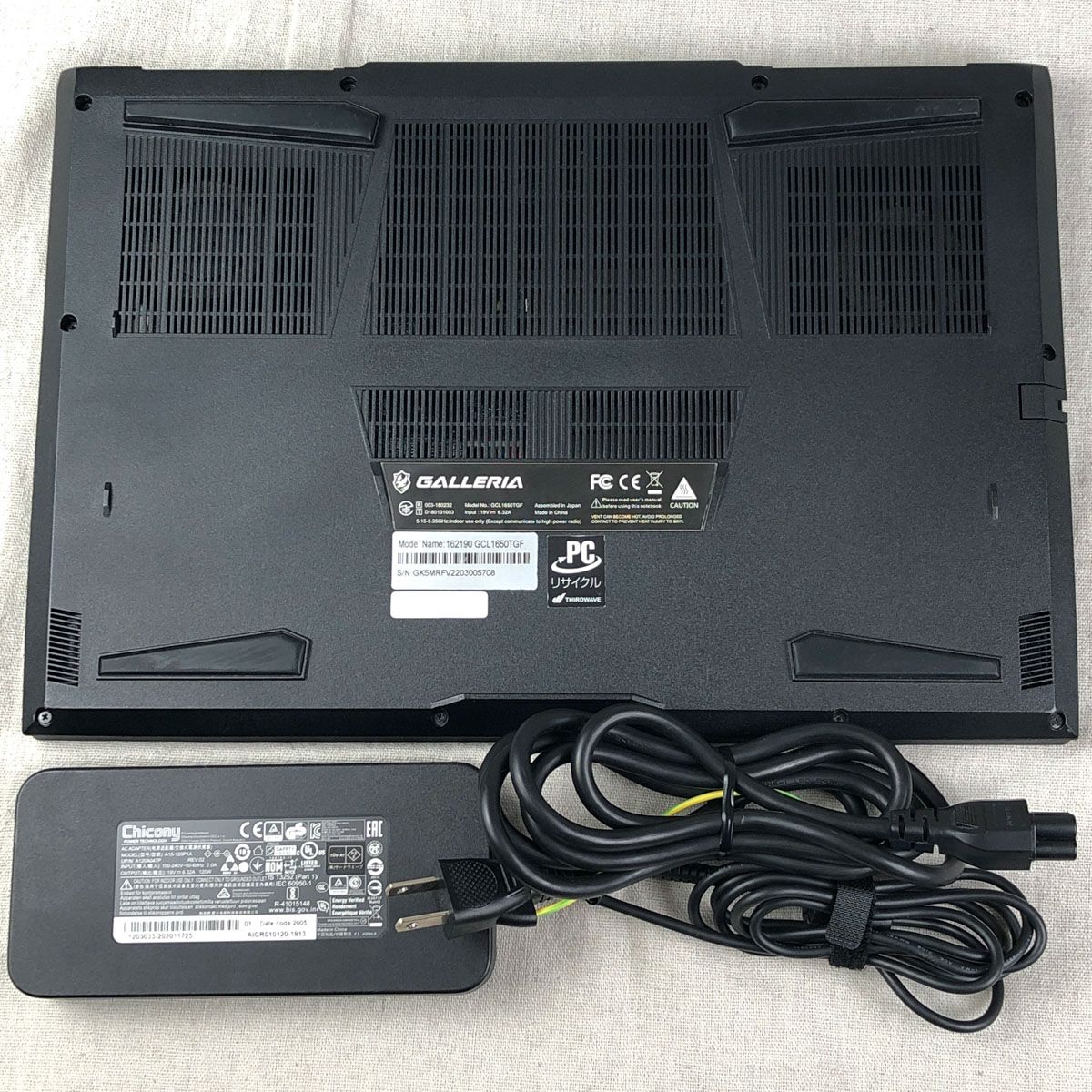 ジャンク GALLERIA GCL1650TGF i5 GTX1650Ti - メルカリ