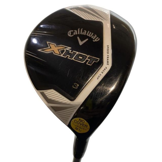 【中古】 キャロウェイ X HOT 3W フェアウェイウッド FW X HOT 55W(フェアウェイウッド) (フレックスSR) メンズ 男性用 右利き 右用 Cランク ゴルフクラブ