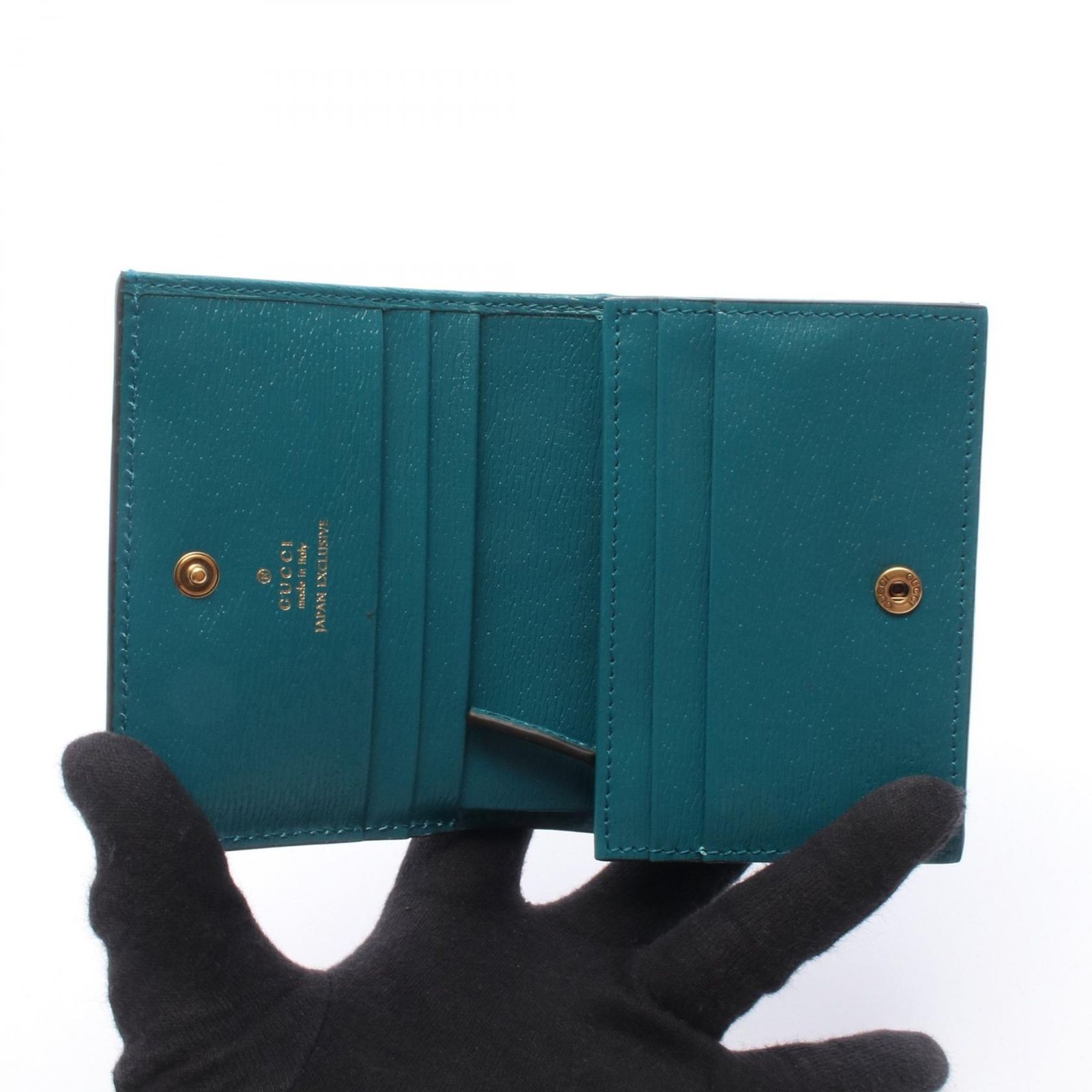 グッチ ヒグチユウコ ダブルG バンブー 二つ折り財布 GUCCI グッチ GUCCI × ヒグチユウコ ダブルG バンブー 二つ折り財布