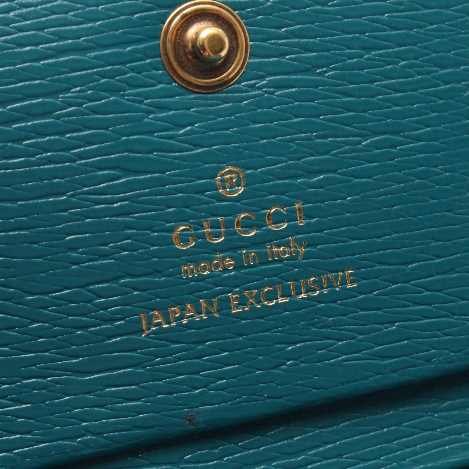 GUCCI グッチ GUCCI × ヒグチユウコ ダブルG バンブー 二つ折り財布