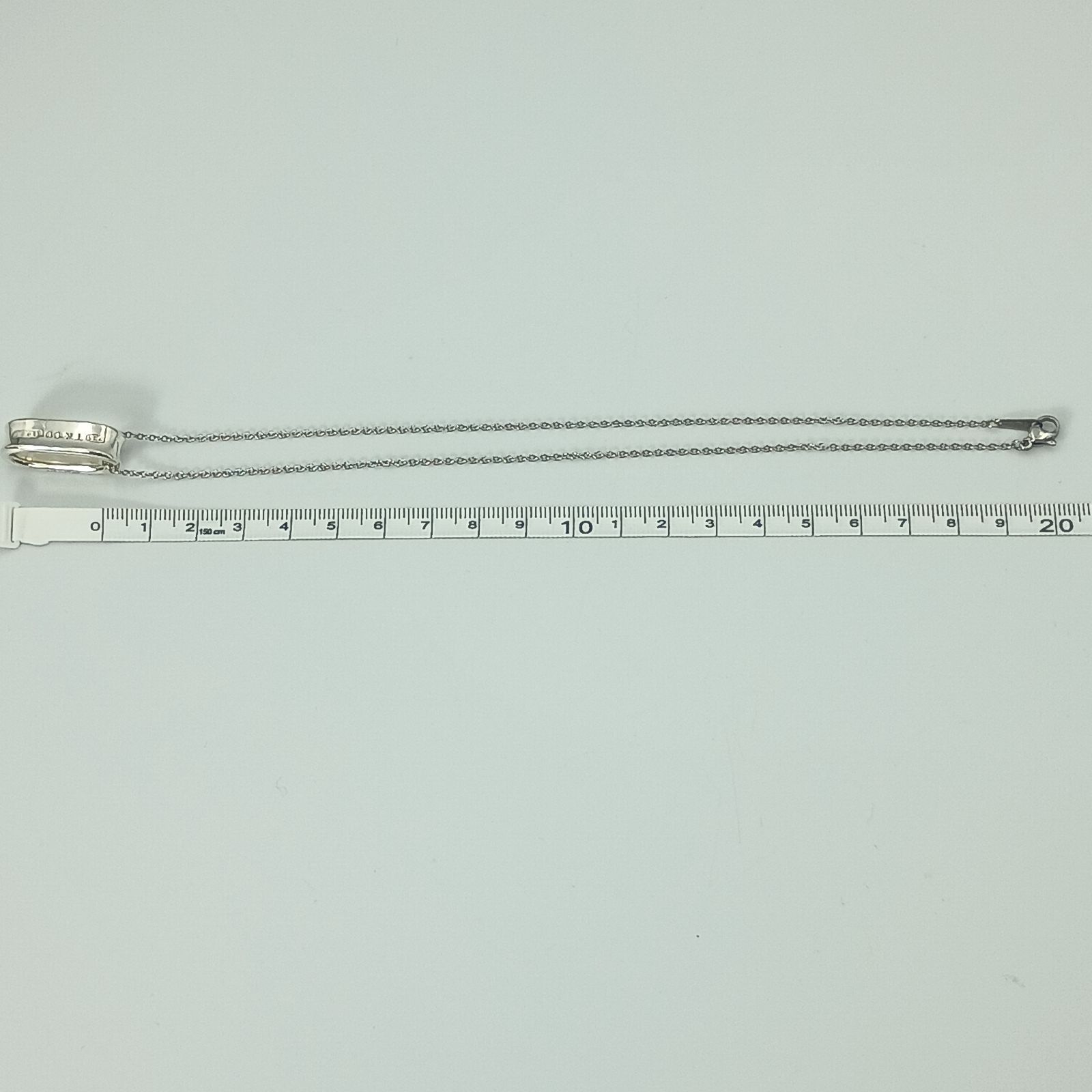 TIFFANY&Co. ティファニー ナロー オーバル ループ ネックレス 1837