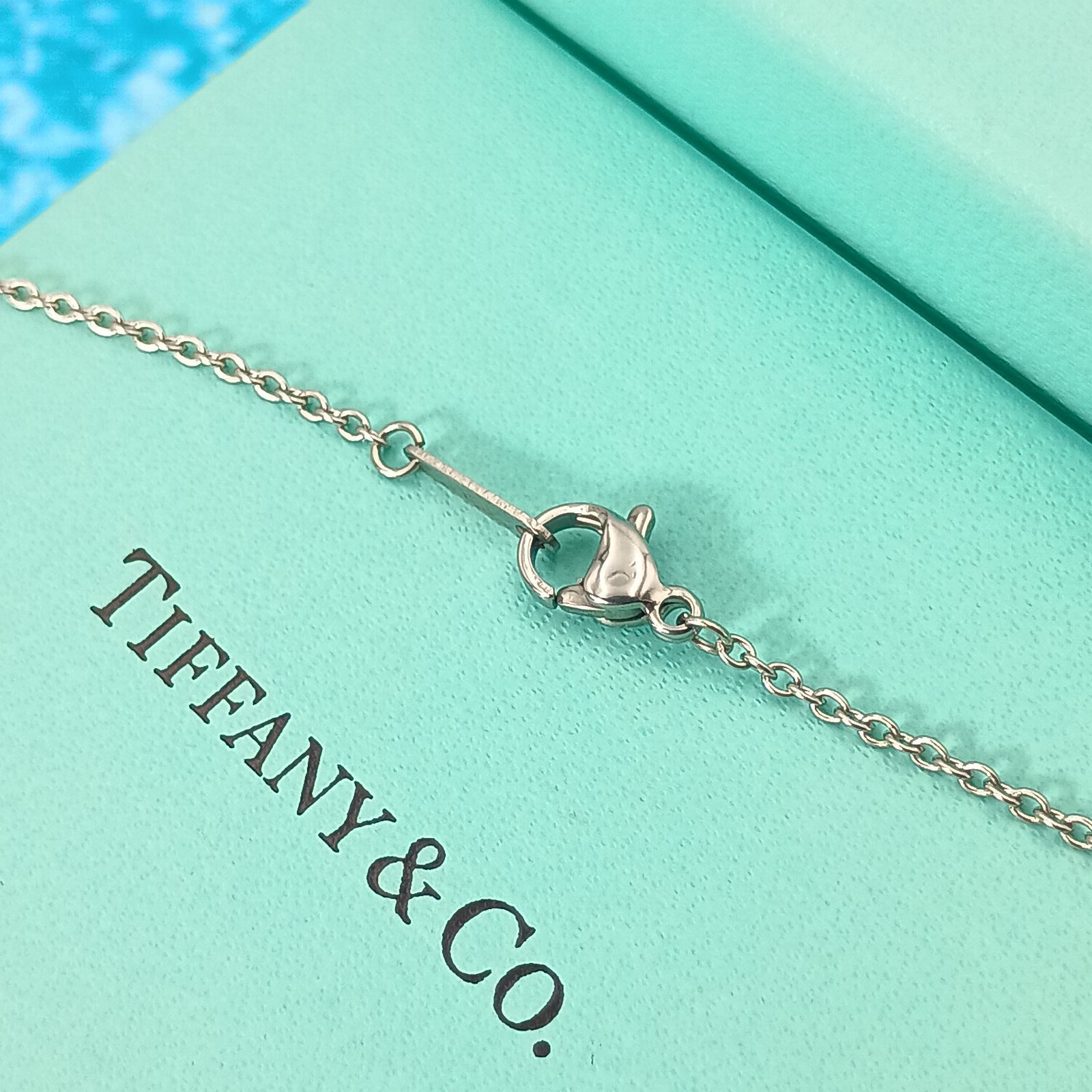 TIFFANY&Co. ティファニー ナロー オーバル ループ ネックレス 1837