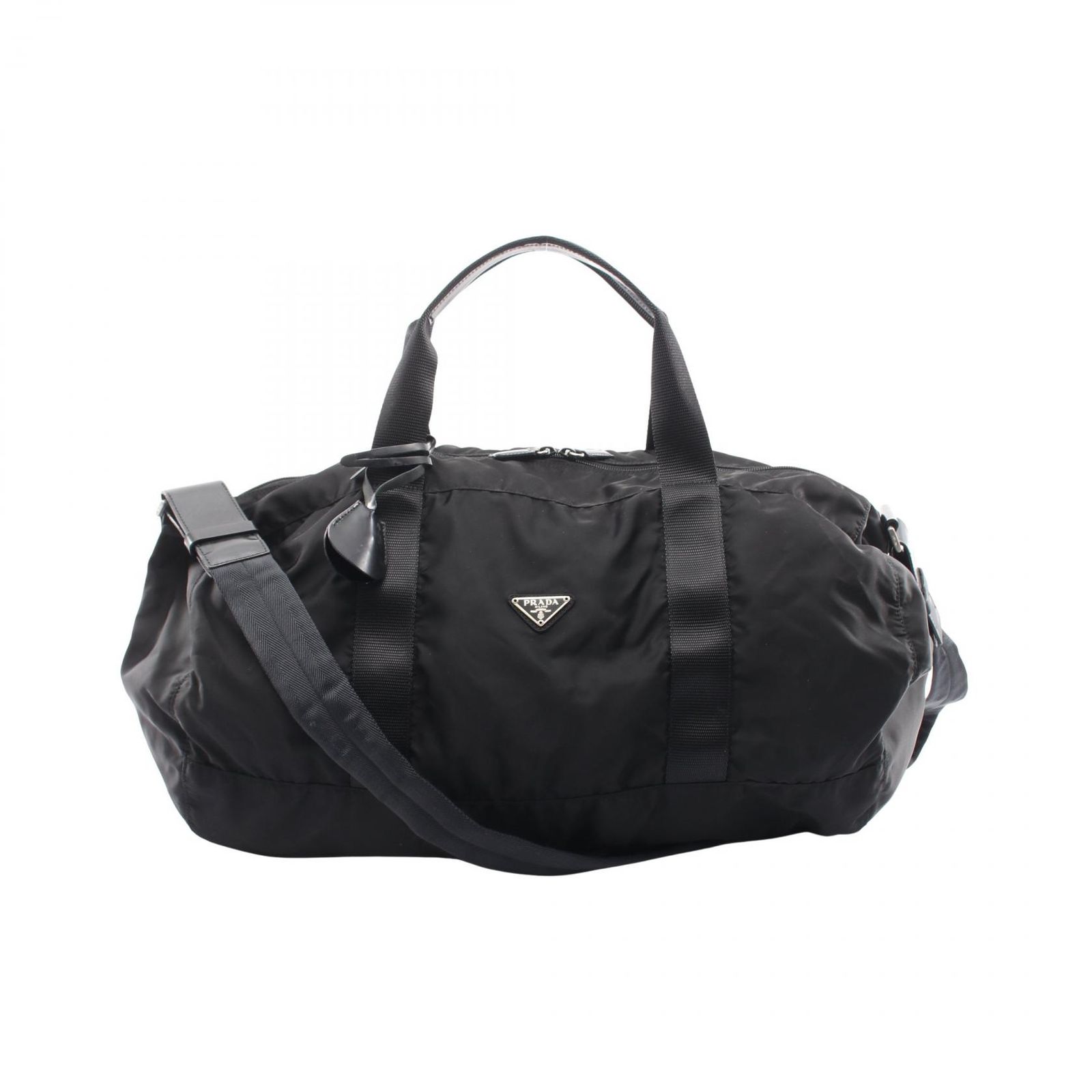 PRADA プラダ トライアングルロゴ 2WAY ボストンバッグ