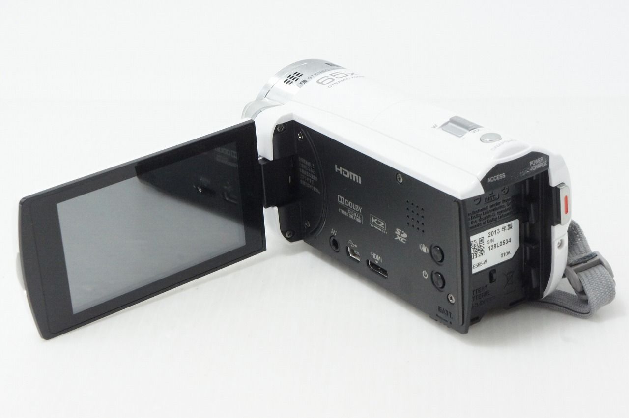 JVC ケンウッド Everio GZ-E565 デジタルビデオカメラ ホワイト 元箱付