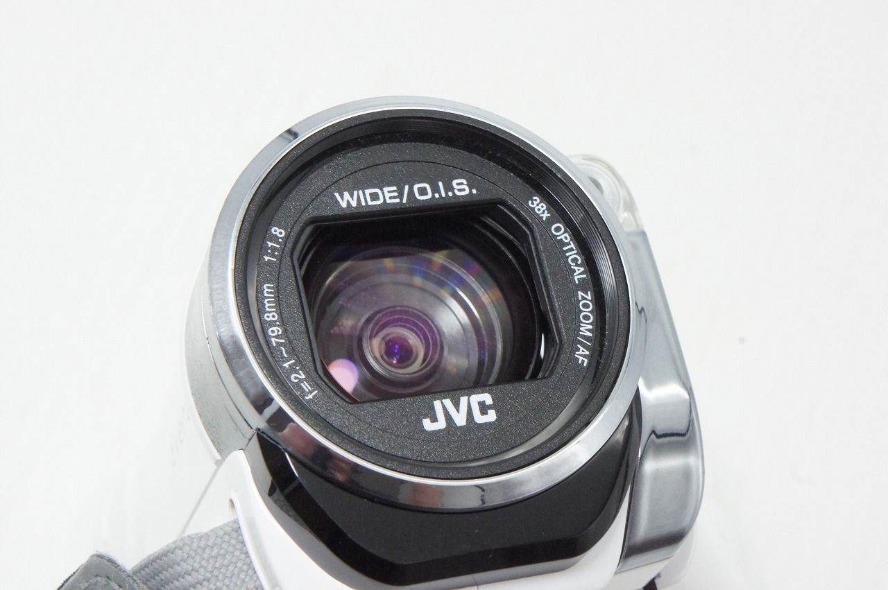 JVC ケンウッド Everio GZ-E565 デジタルビデオカメラ ホワイト 元箱付