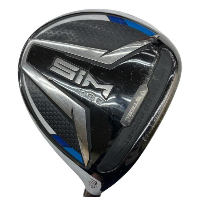 【中古】 テーラーメイド SIM MAX 3W フェアウェイウッド FW TENSEI BLUE TM50(FW) (フレックスSR) メンズ 男性用 右利き 右用 Cランク ゴルフクラブ