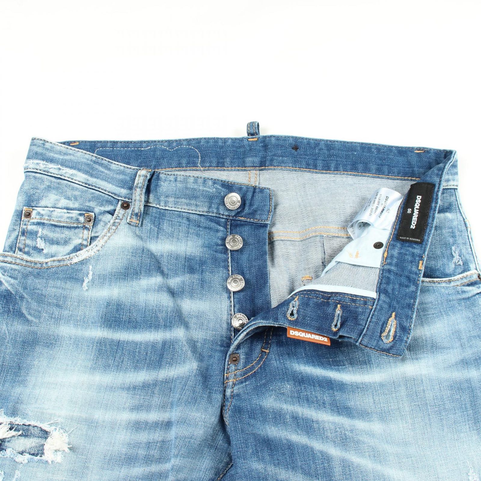 DSQUARED2 ディースクエアード SKATER JEAN ダメージ加工 デニムパンツ 