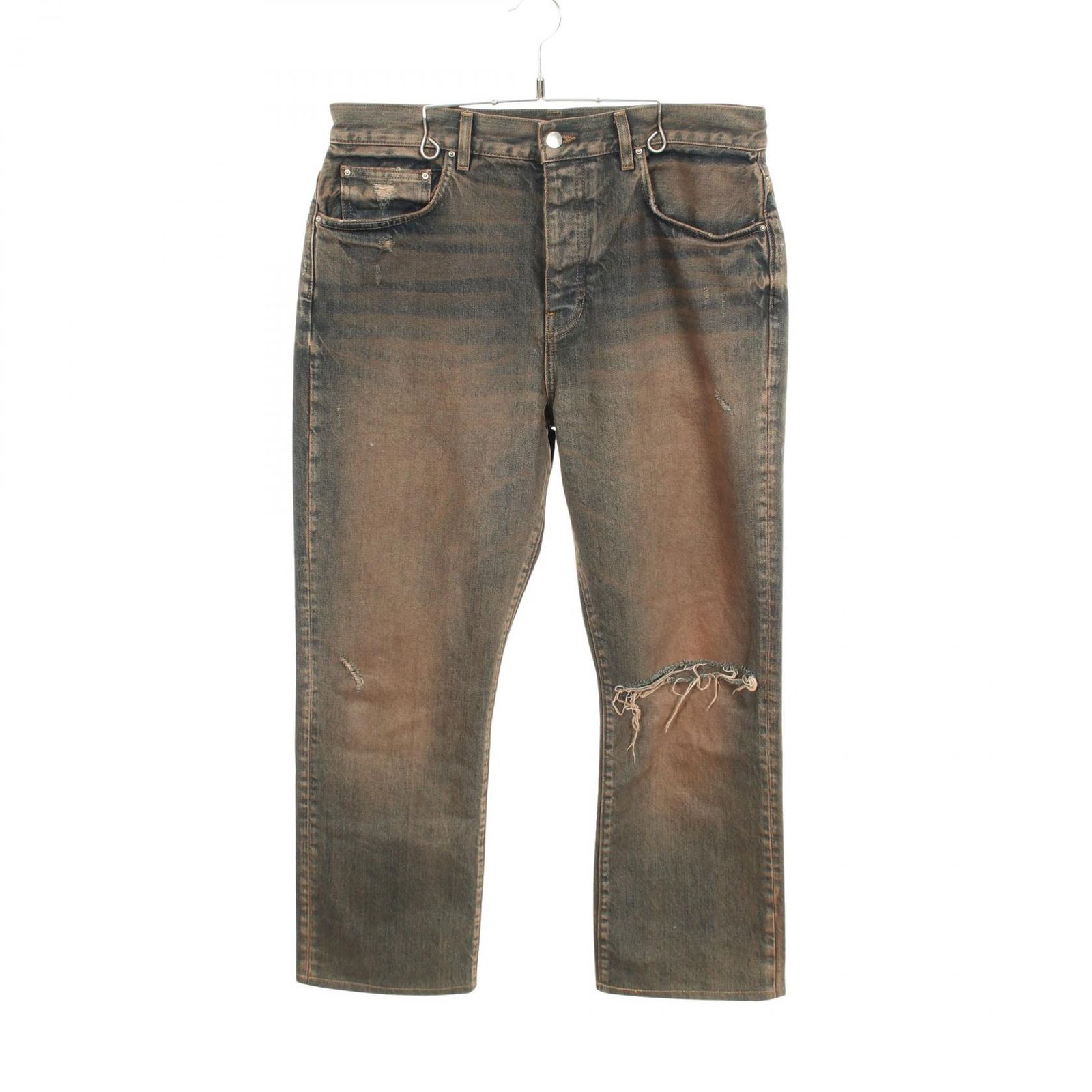 AMIRI アミリ MA BAR STRAIGHTJEAN ダメージ加工 デニムパンツ