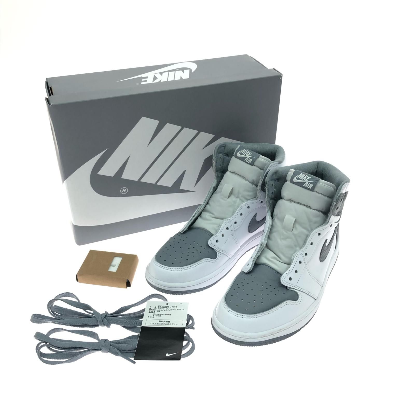NIKE ナイキ メンズ スニーカー エアジョーダン1 レトロ 28cm ホワイト 