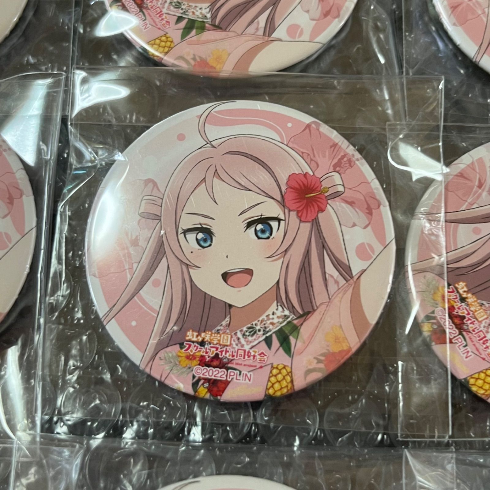 ラブライブ 虹ヶ咲学園スクールアイドル同好会 鐘嵐珠 缶バッジ セット
