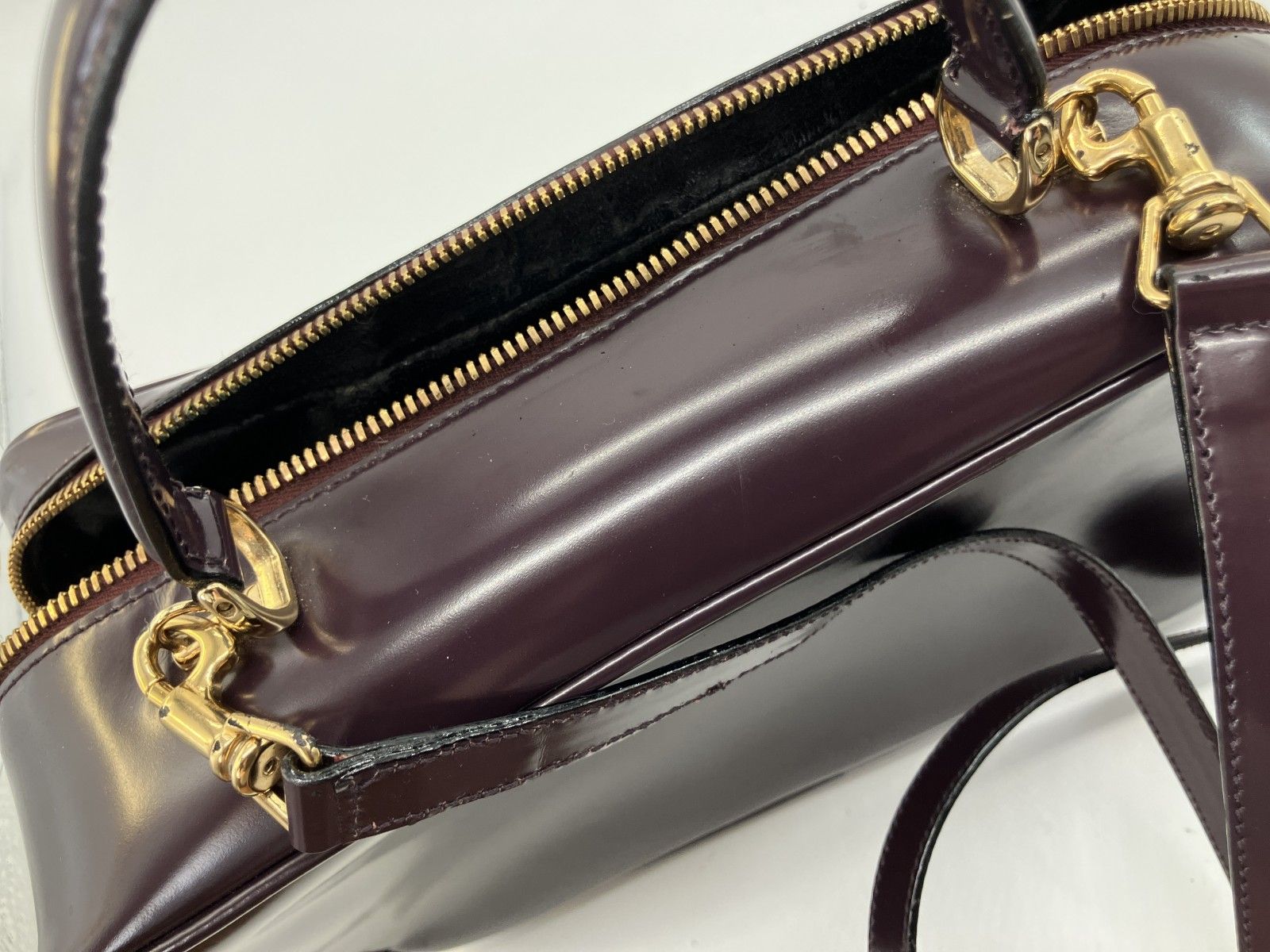 GUCCI グッチ ヴィンテージ 2WAY ハンドバッグ ショルダーバッグ 