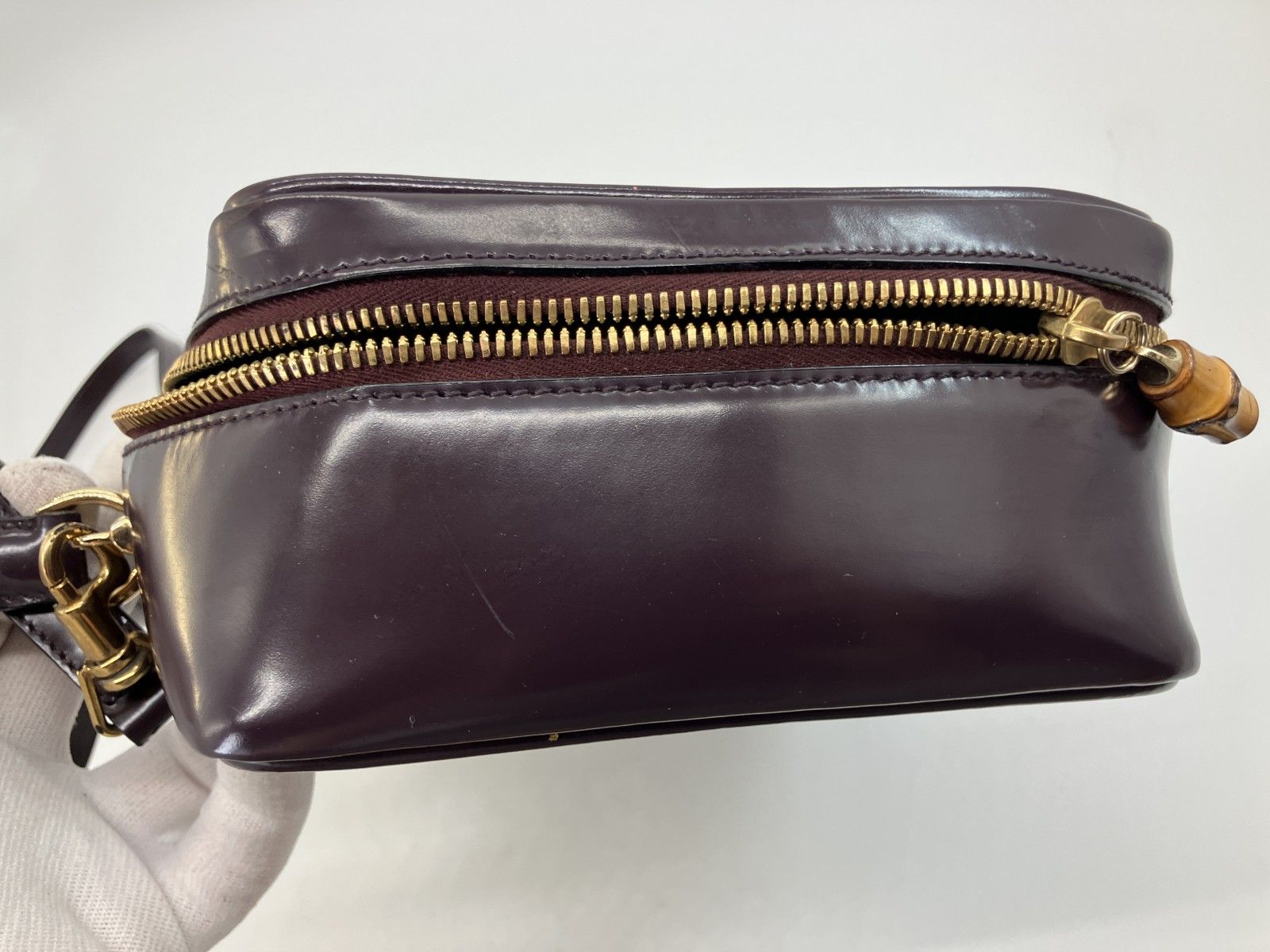 GUCCI グッチ ヴィンテージ 2WAY ハンドバッグ ショルダーバッグ 