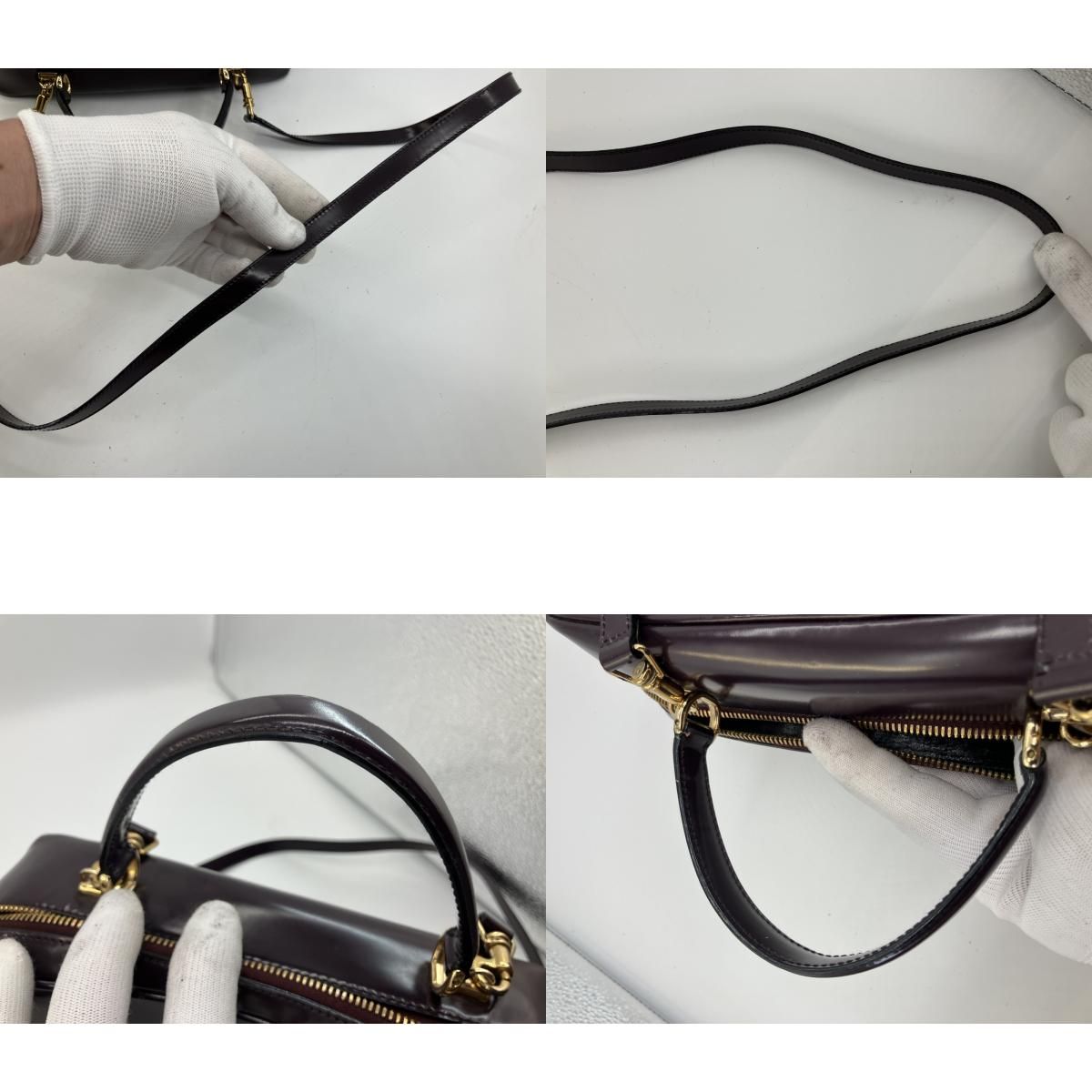 GUCCI グッチ ヴィンテージ 2WAY ハンドバッグ ショルダーバッグ 