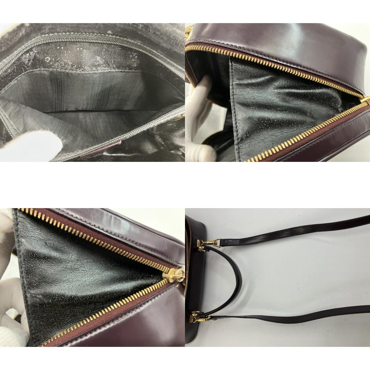 GUCCI グッチ ヴィンテージ 2WAY ハンドバッグ ショルダーバッグ