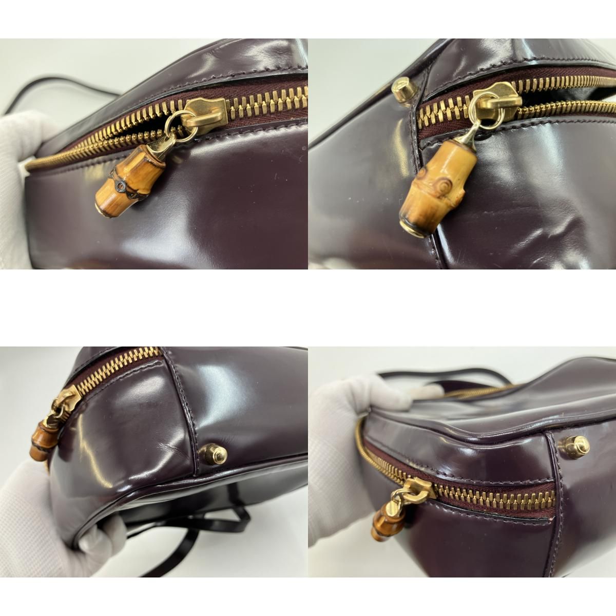 GUCCI グッチ ヴィンテージ 2WAY ハンドバッグ ショルダーバッグ
