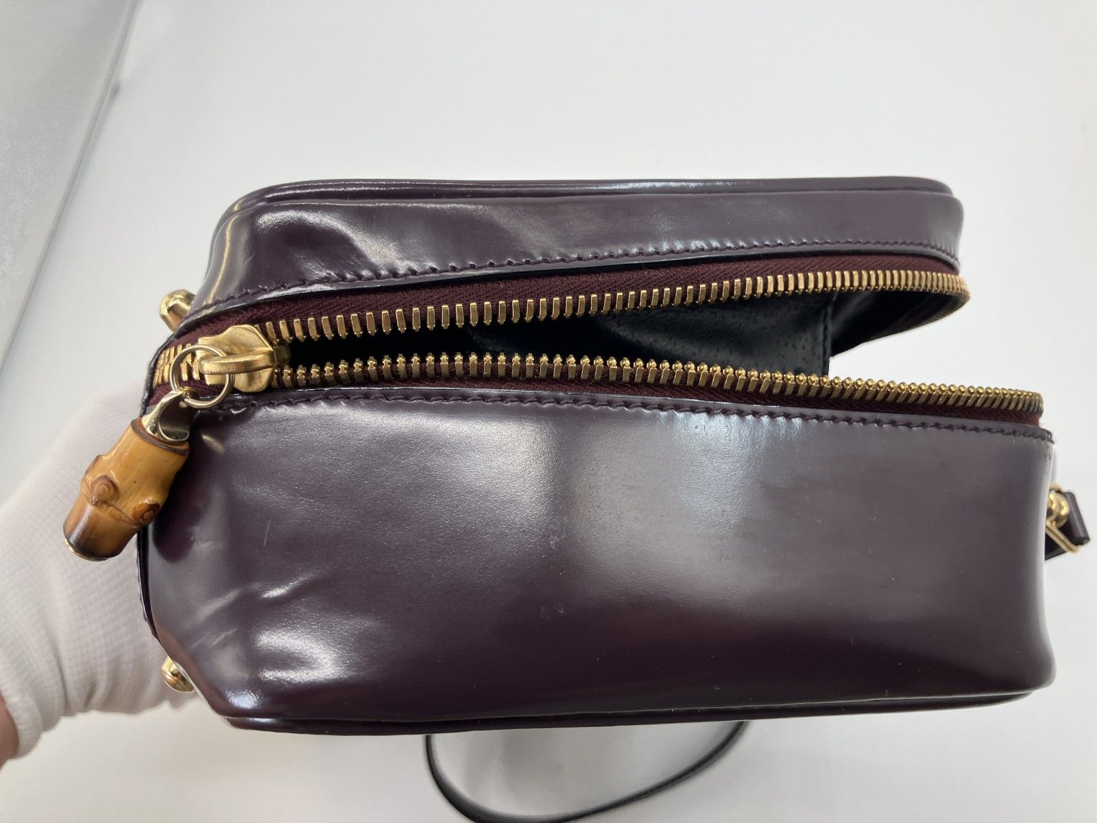GUCCI グッチ ヴィンテージ 2WAY ハンドバッグ ショルダーバッグ