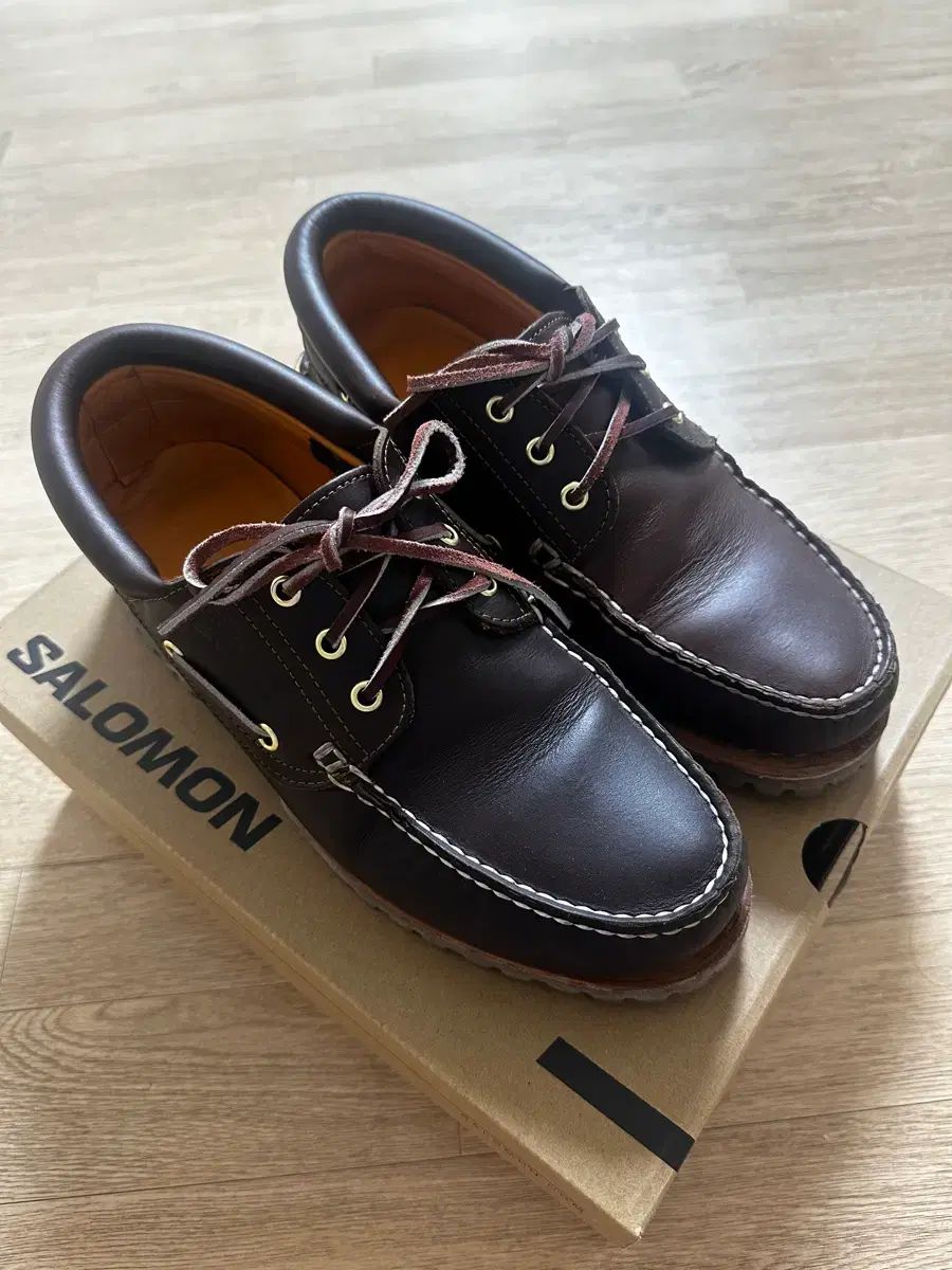 Timberland ティンバーランド 3アイ ボートシューズ ブラウン 270 出品