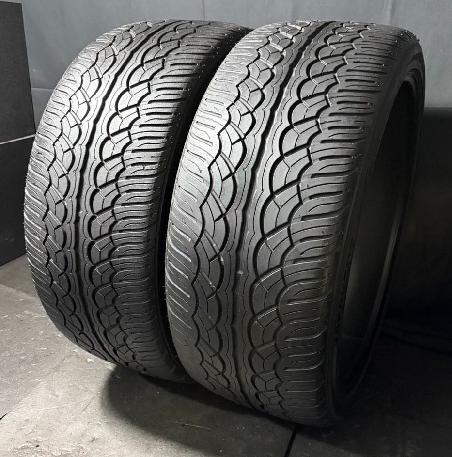 2018年製 約7～8分山 ヨコハマ YOKOHAMA PARADA Spec-X 295/35R24 2本