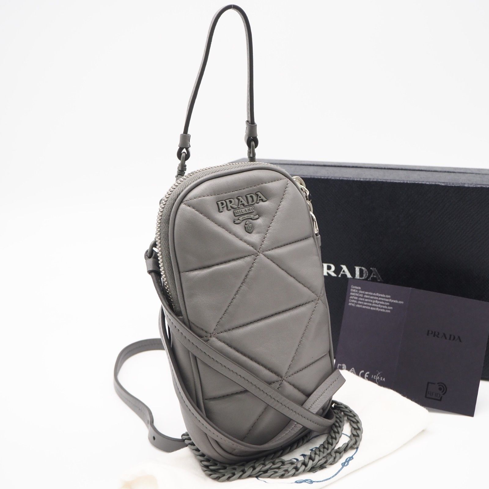 ☆3日以内返品可☆ 美品 PRADA プラダ ナッパ スペクトラム