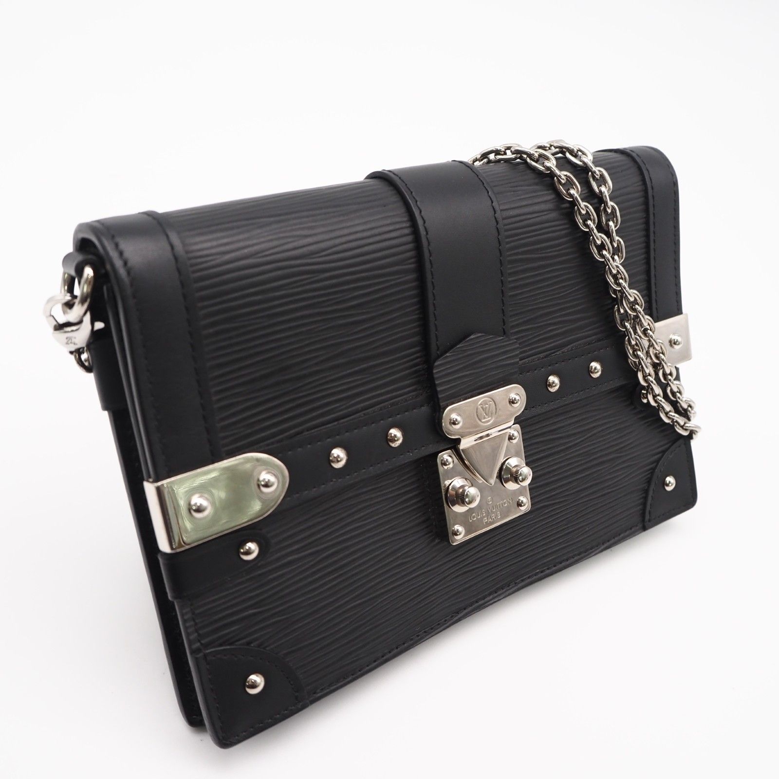 ★3日以内返品可★ 美品 LOUIS VUITTON ルイ・ヴィトン エピ ポルトフォイユ トランク M67507 2wayショルダーバッグ ブラック レディース 89,348円