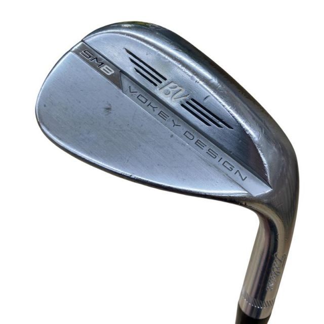 【中古】 タイトリスト VOKEY SPIN MILLED SM8 ツアークロム 56°/10°S ウェッジ WG Dynamic Gold (フレックスS) メンズ 男性用 右利き 右用 Cランク ゴルフクラブ