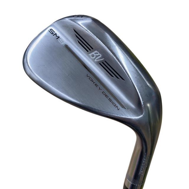 【中古】 タイトリスト VOKEY SPIN MILLED SM9 ツアークロム 56°/08°M ウェッジ WG 純正特注シャフト (フレックスS) メンズ 男性用 右利き 右用 Cランク ゴルフクラブ