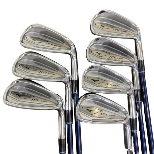 【中古】 ミズノ JPX E600 FORGED 9S アイアンセット IR QUAD JPX E600 HT (フレックスR) メンズ 男性用 右利き 右用 Cランク ゴルフクラブ