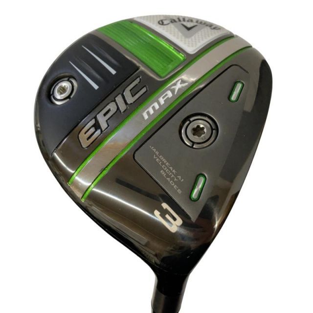 【中古】 キャロウェイ EPIC MAX 3W フェアウェイウッド FW リシャフト (フレックスその他) メンズ 男性用 右利き 右用 Cランク ゴルフクラブ