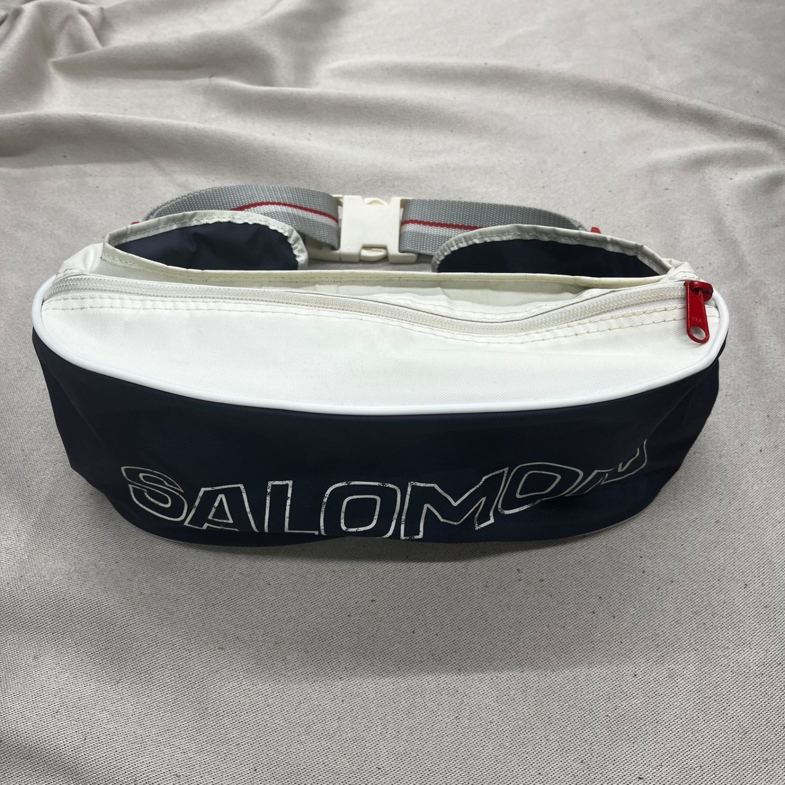 SALOMON サロモン セカンドショルダーバッグ ウエストポーチ ネイビー 