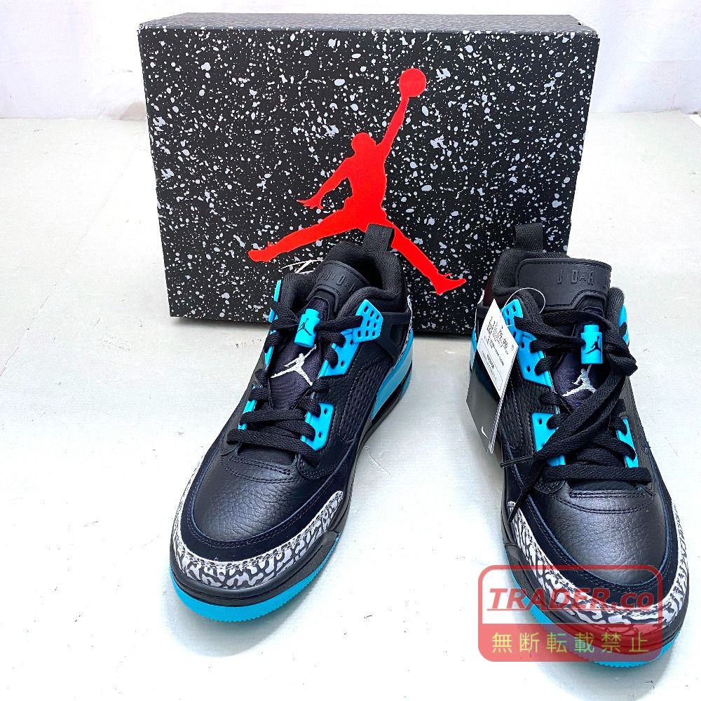 03w26470【タグ/箱付き美品】 Nike Jordan Spizike Low Gamma Blue ナイキ ジョーダン スパイジーク ロー ガンマブルー 27.0cm メンズ スニーカー FQ1759-005