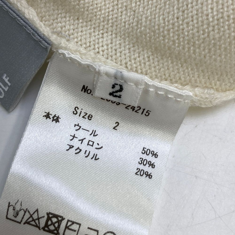 サイズ：2 CPG GOLF シーピージーゴルフ 2309-24215 ニット セーター