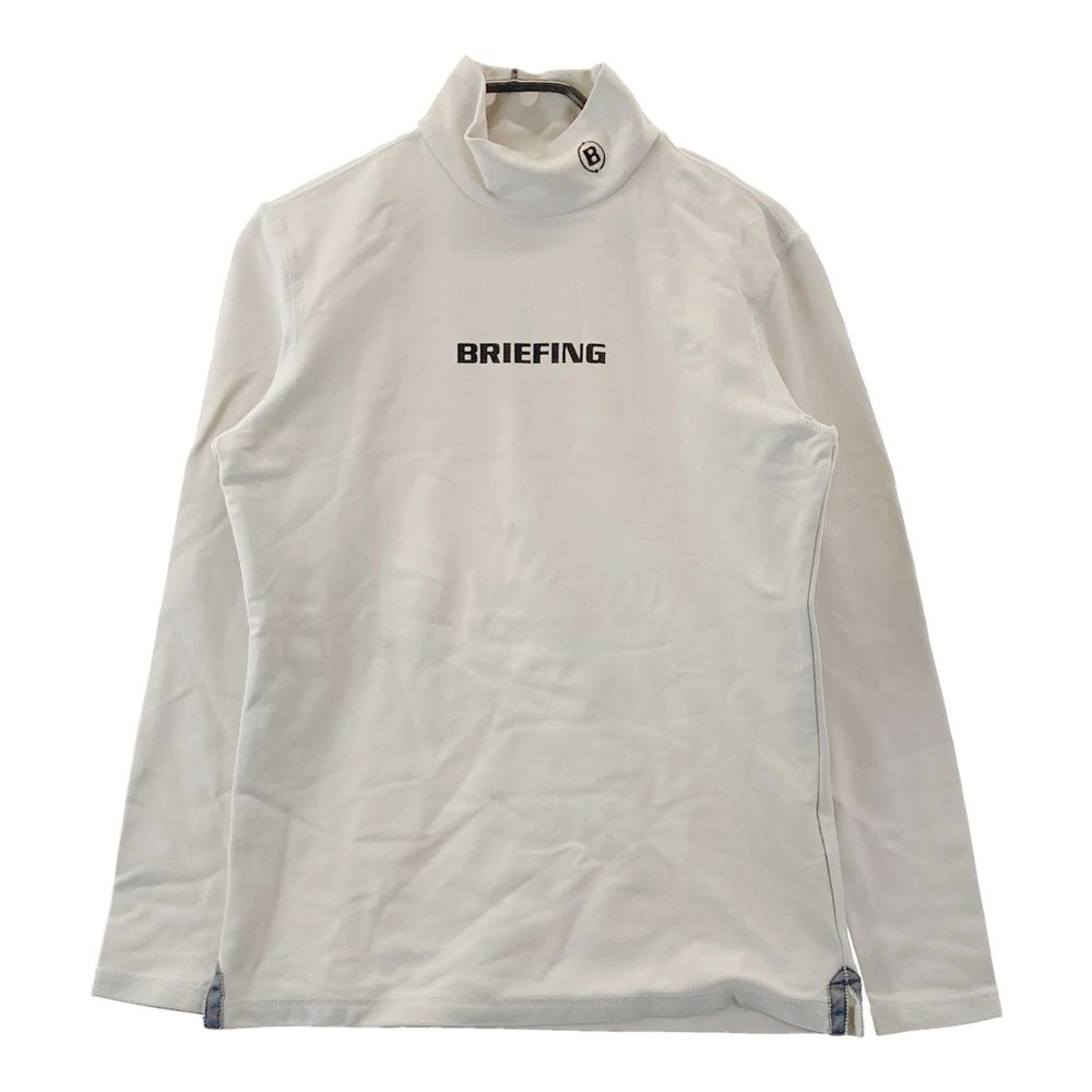 サイズ：S BRIEFING GOLF ブリーフィング ハイネック長袖Tシャツ