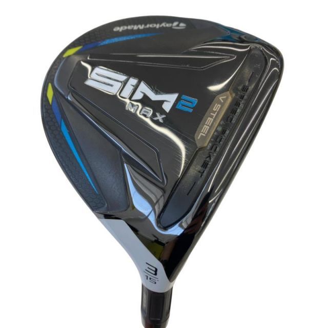 【中古】 テーラーメイド SIM2 MAX 3W フェアウェイウッド FW TENSEI BLUE TM50(SIM2 FW) (フレックスS) メンズ 男性用 右利き 右用 Bランク ゴルフクラブ