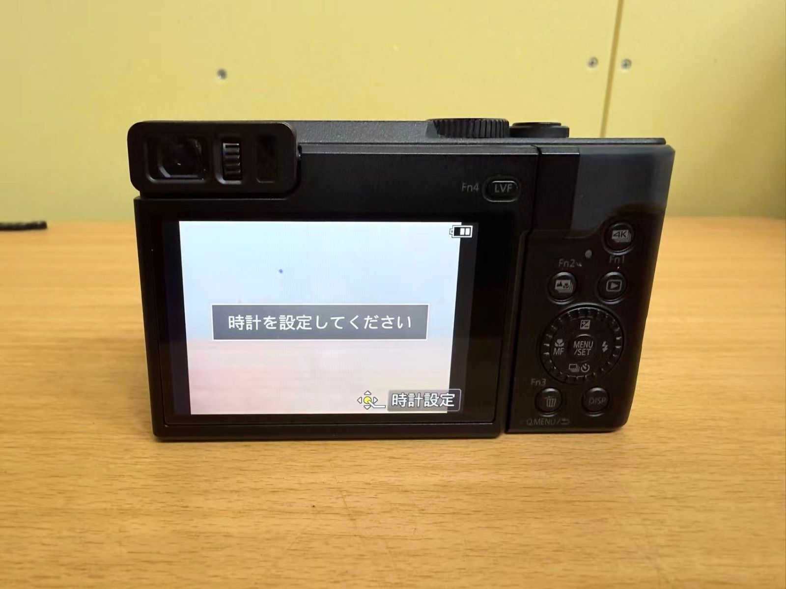 動作確認済 Panasonic LUMIX DC-TZ90-K ブラック デジタルカメラ 中古