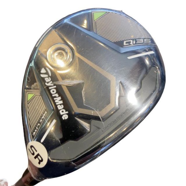 【中古】 テーラーメイド Qi35 MAX LITE U5 ユーティリティ UT AIR SPEEDER TM(Qi35 UT) (フレックスSR) メンズ 男性用 右利き 右用 Nランク ゴルフクラブ