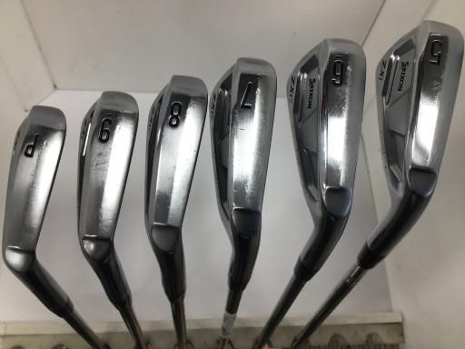 【中古】 ダンロップ SRIXON ZXi7 6S アイアンセット IR 純正特注シャフト (フレックスS) メンズ 男性用 右利き 右用 Cランク ゴルフクラブ