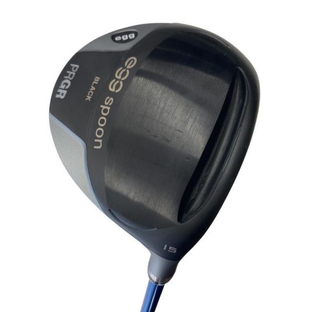 【中古】 プロギア egg spoon BLACK 15° フェアウェイウッド FW 純正特注シャフト (フレックスS) メンズ 男性用 右利き 右用 Cランク ゴルフクラブ