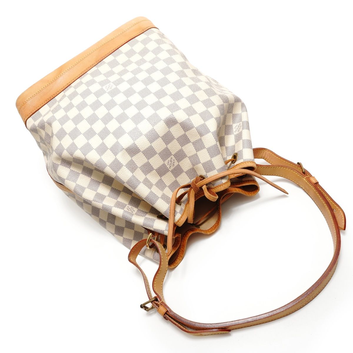 美品　ルイ ヴィトン ダミエアズール ノエ ショルダーバッグ N42222 LOUIS VUITTON ルイ・ヴィトン ショルダーバッグ ノエ ダミエ アズール