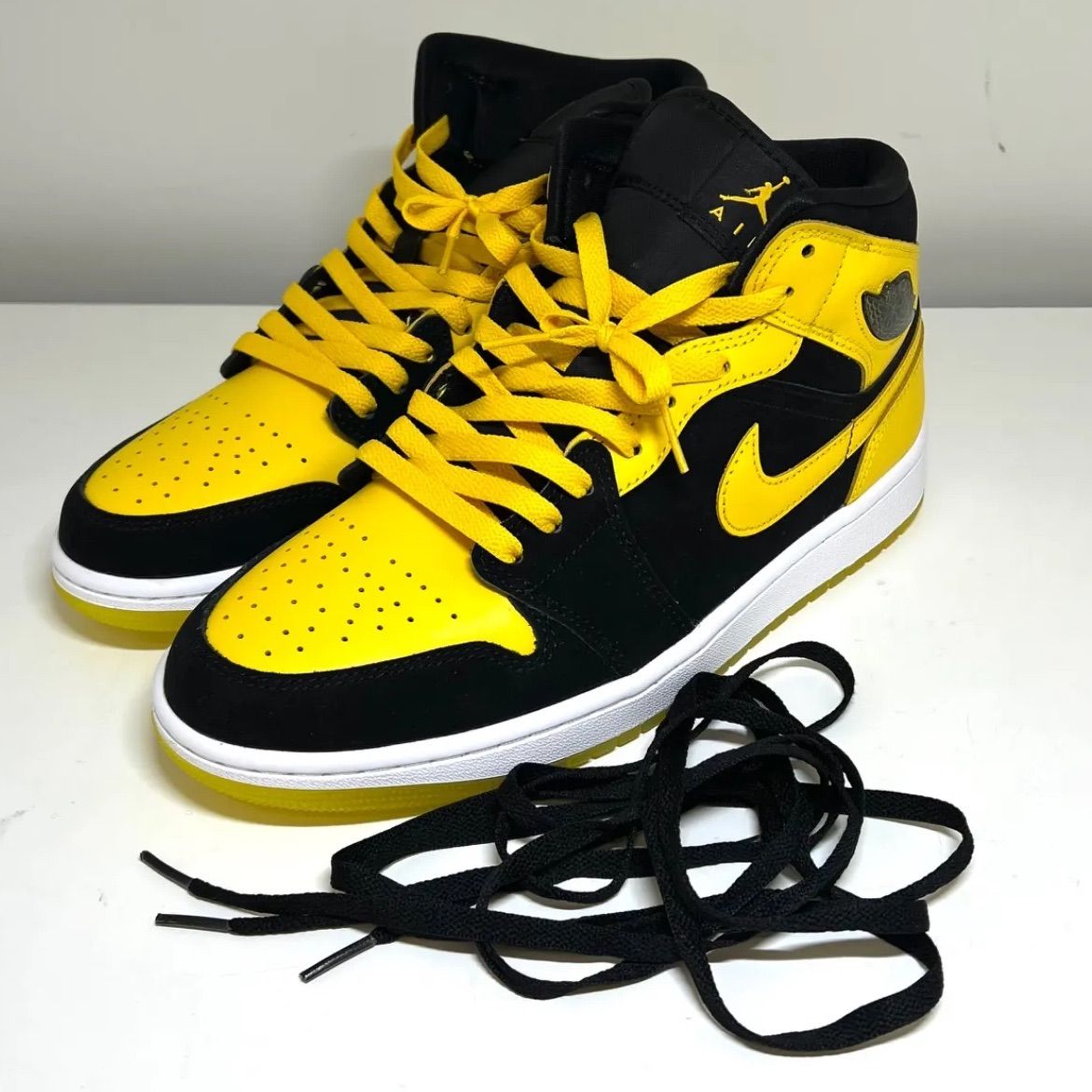 Nike ナイキ Air Jordan 1 High HJ6654-071 エアジョーダン イエロー 27 5cm - メルカリ