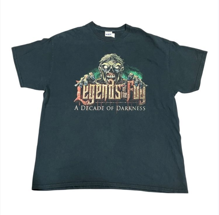 【2010s・GILDAN】Legends of the Fog ホラー ゾンビTシャツ XL