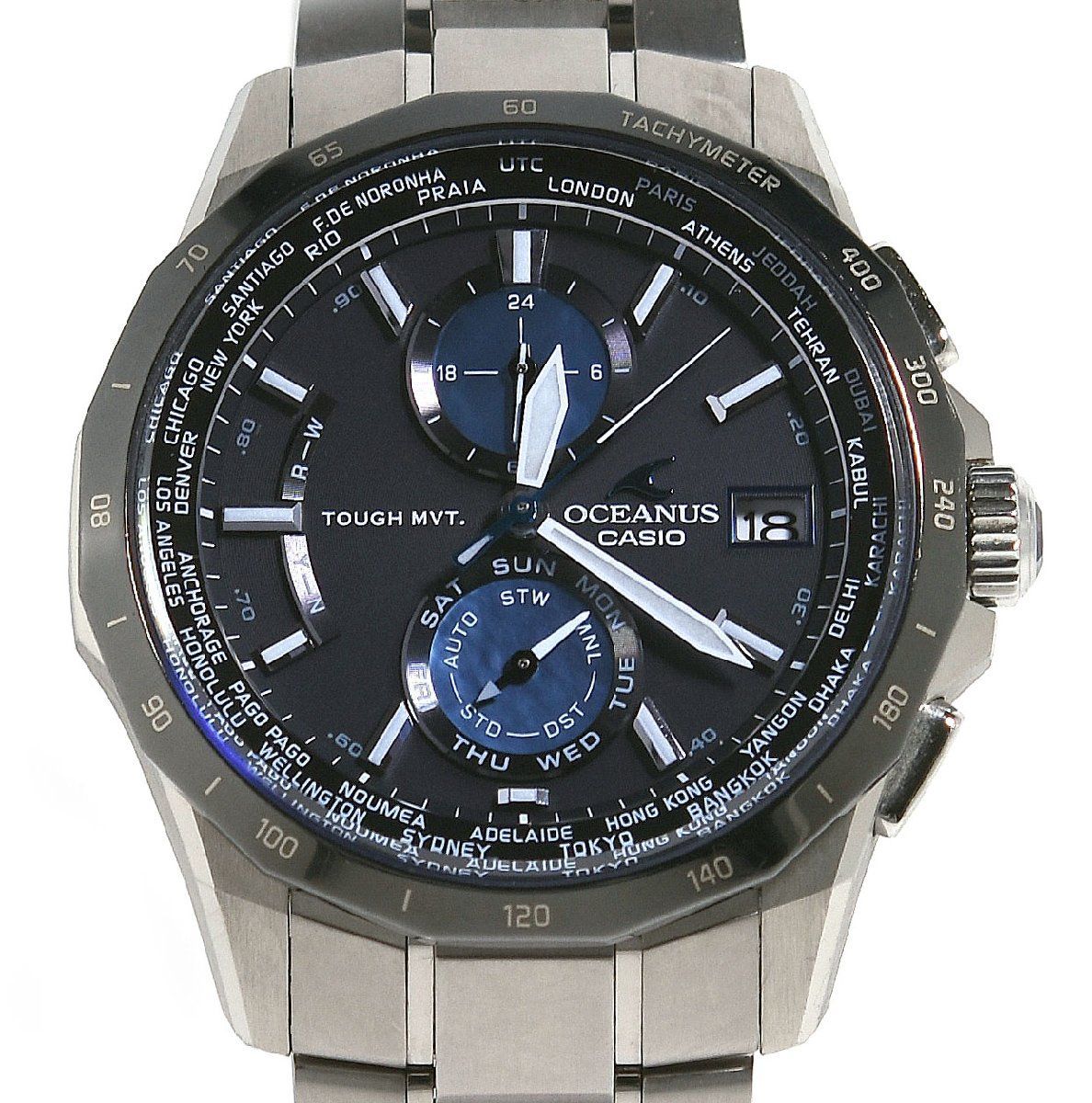 良品 CASIO カシオ OCEANUS オシアナス OCW-S2050PS-1AJR オシアナスマンタ 電波ソーラー メンズ