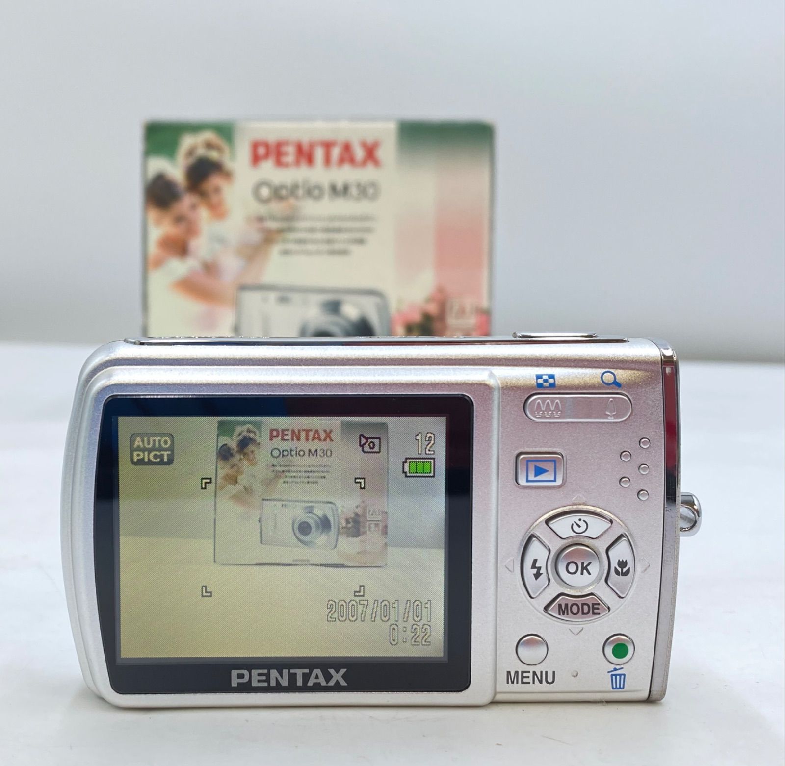 PENTAX ペンタックス コンパクトデジタルカメラ Optio M30 - メルカリ