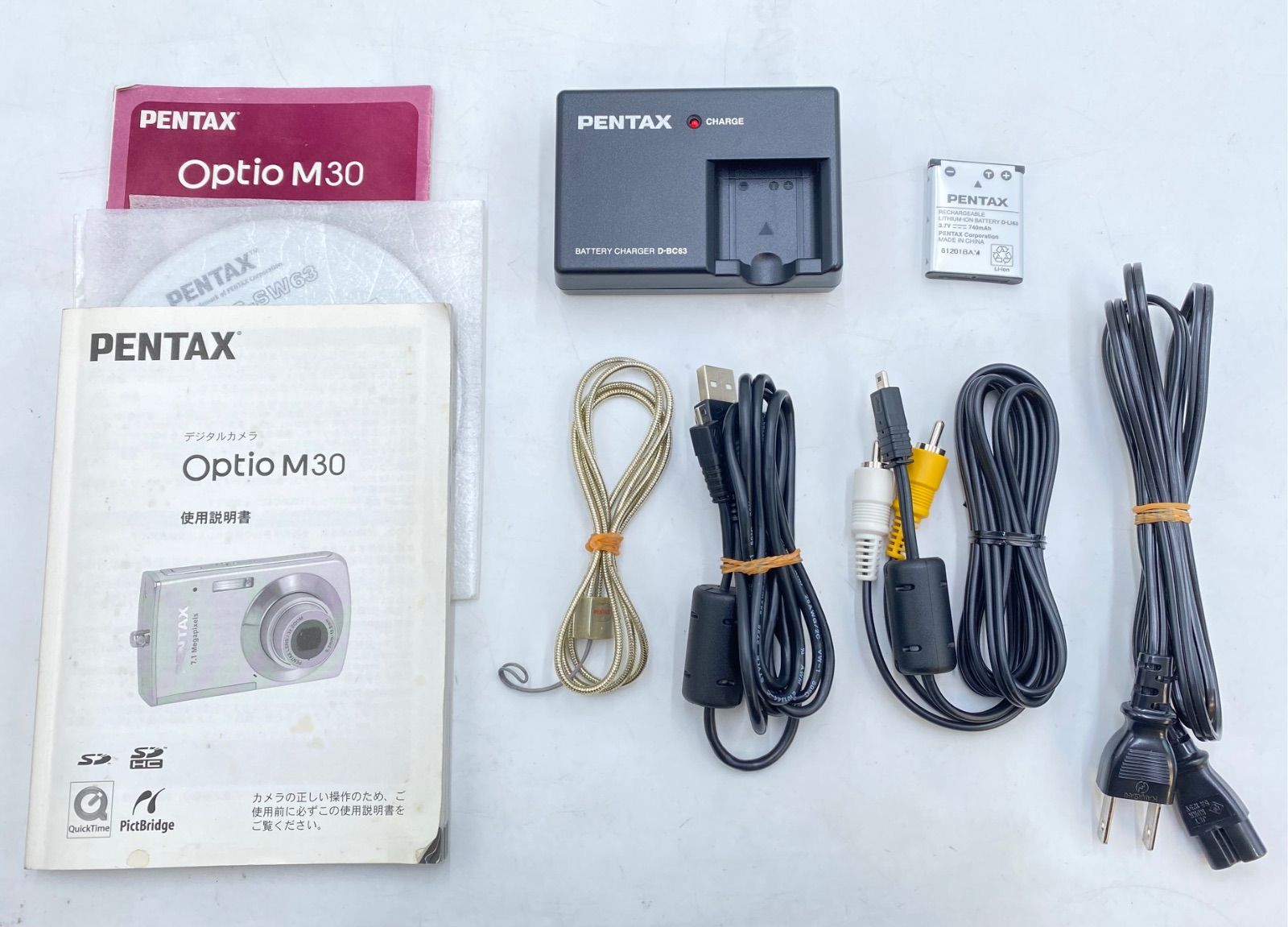 PENTAX ペンタックス コンパクトデジタルカメラ Optio M30 - メルカリ
